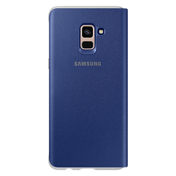 Чехол (флип-кейс) Samsung Galaxy A8+ Neon Flip Cover синий