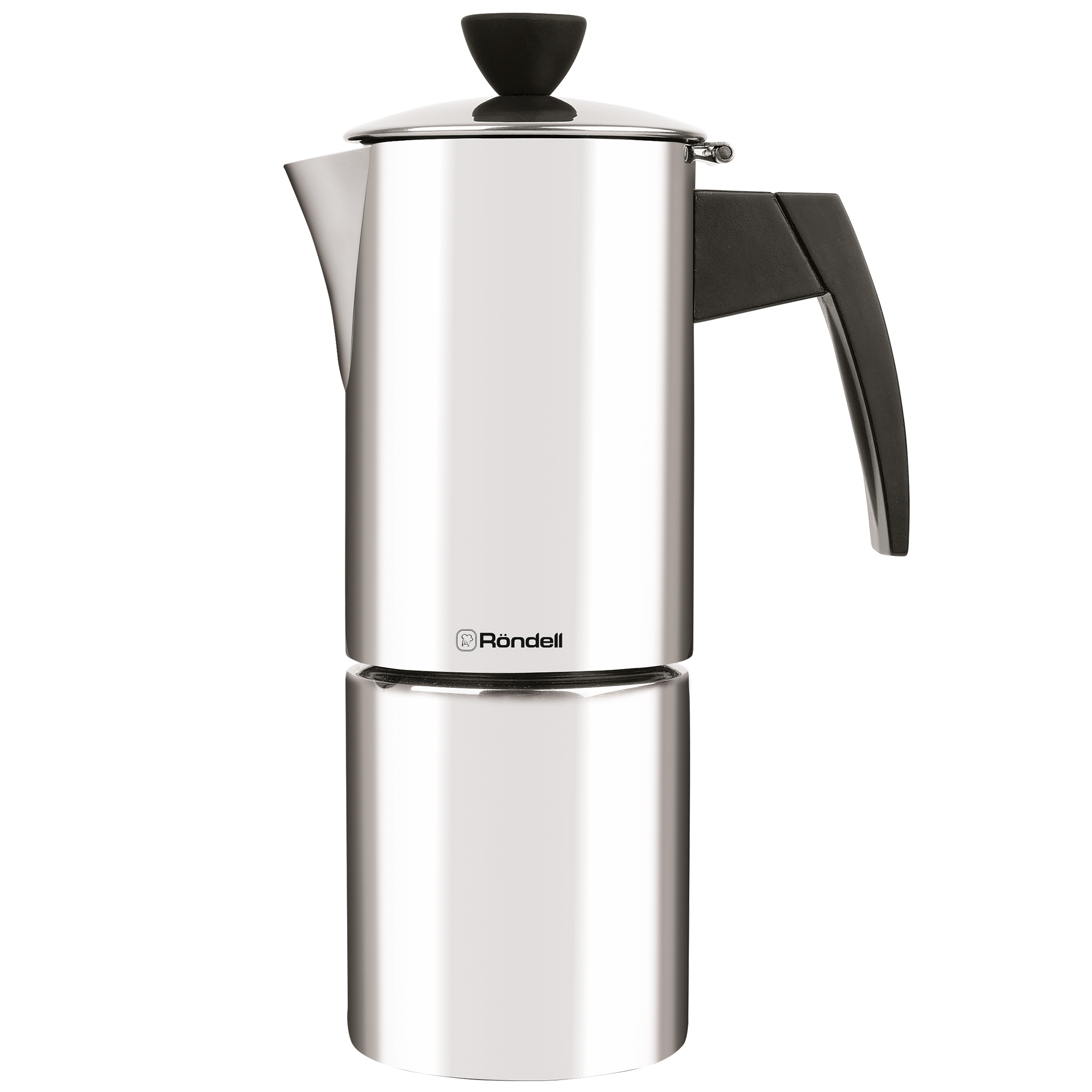 Гейзерная кофеварка 6 чашек 0,3 л Rondell Loft Professional RDS-1512 (ST)