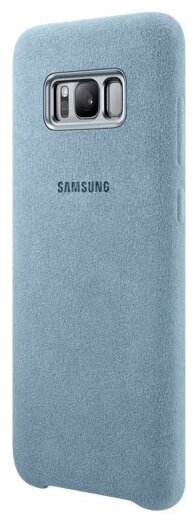 Чехол-накладка Alcantara Cover мятный Samsung Galaxy S8+