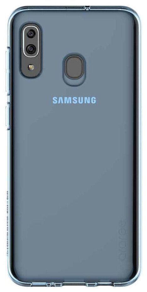 Чехол (клип-кейс) для Samsung Galaxy A20 araree A cover синий