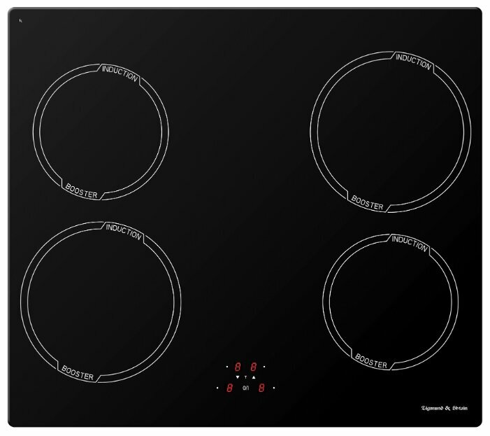 Индукционная варочная панель Zigmund & Shtain CIS 028.60 BX, черный