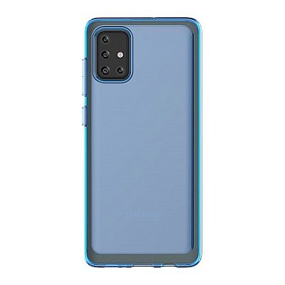Чехол (клип-кейс) для Samsung Galaxy A71 araree A cover синий