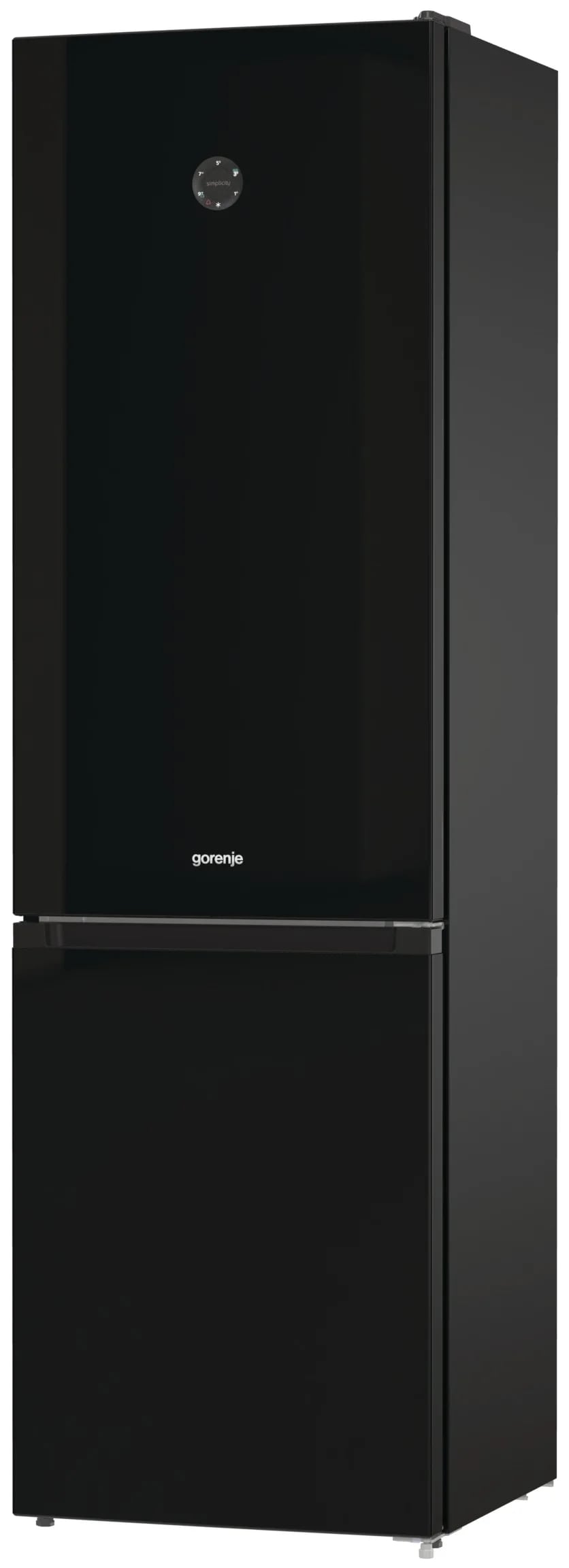 Двухкамерный холодильник Gorenje NRK6201SYBK, черный
