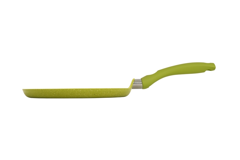 Kukmara Сковорода блинная 200мм с ручкой, АП линия "Trendy style" (lime) сб200tsl, зеленый